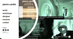 Desktop Screenshot of pierrecardin.com